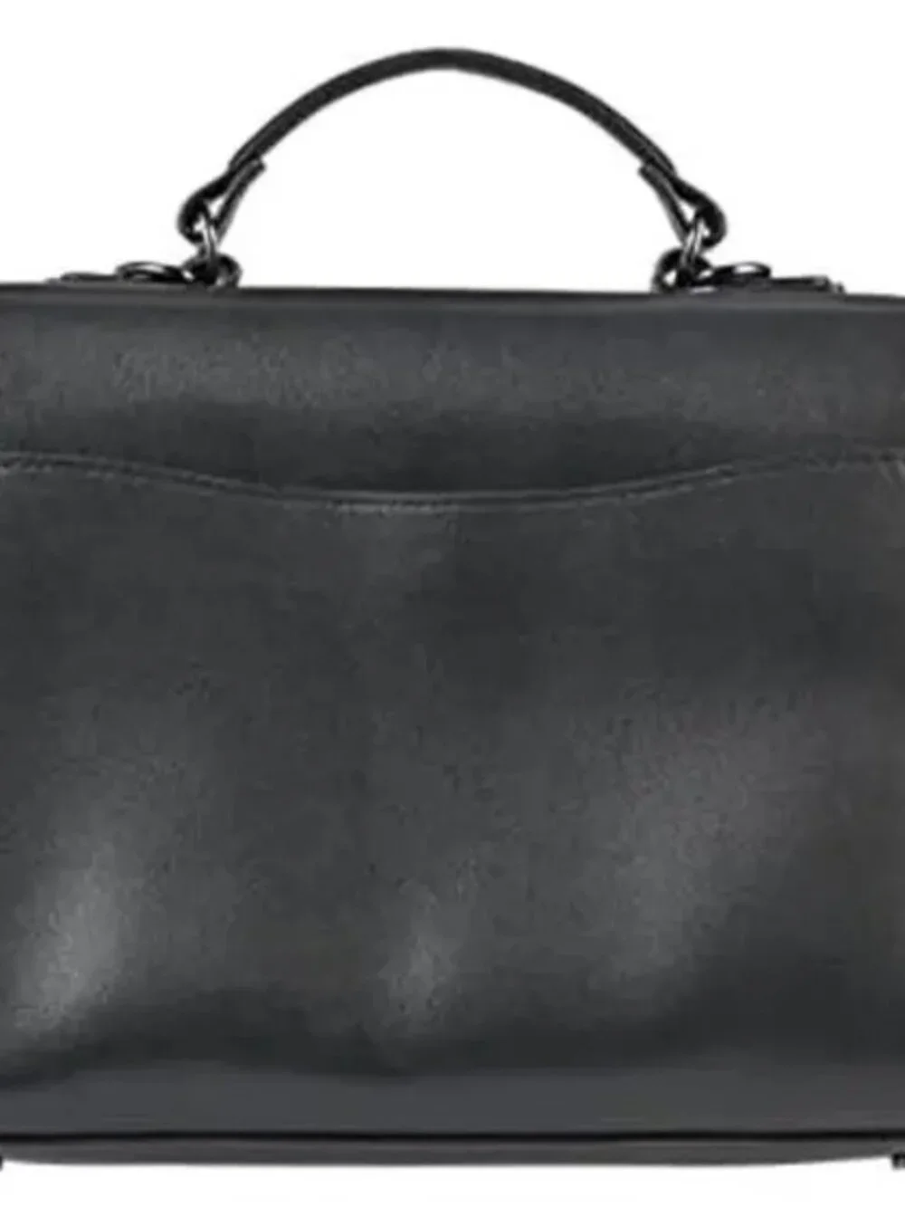 Moderne Elegance - Loulu Top Handle Bag - Black & White